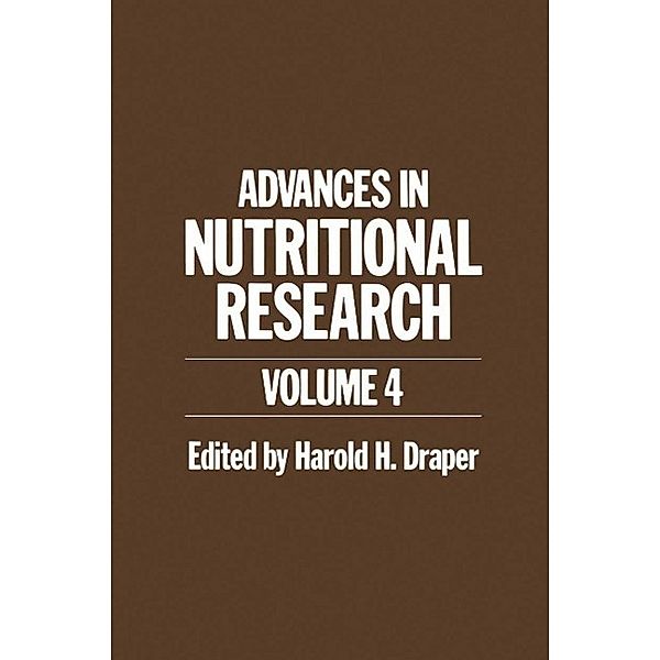 Advances in Nutritional Research / Advances in Nutritional Research Bd.4, Harold H. Draper