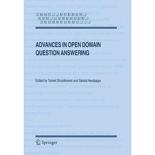 Advances in Open Domain Question Answering