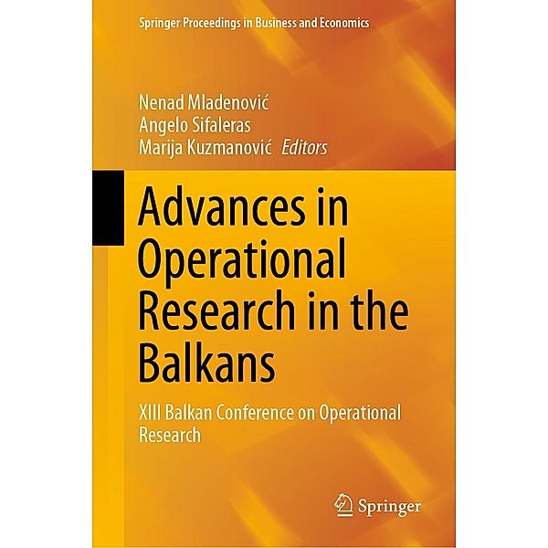 Advances in Operational Research in the Balkans / Springer Proceedings in Business and Economics