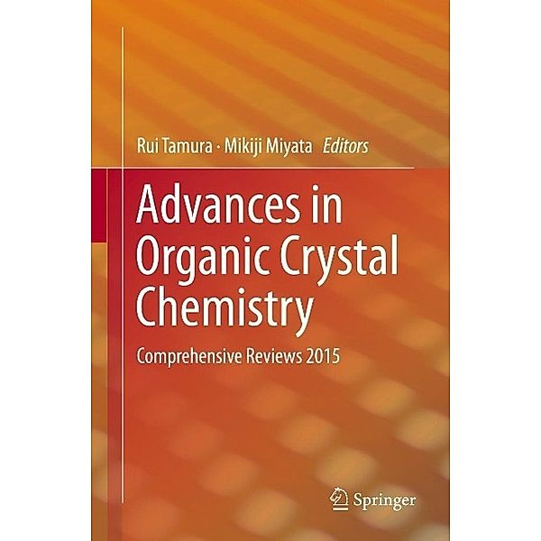 Advances in Organic Crystal Chemistry