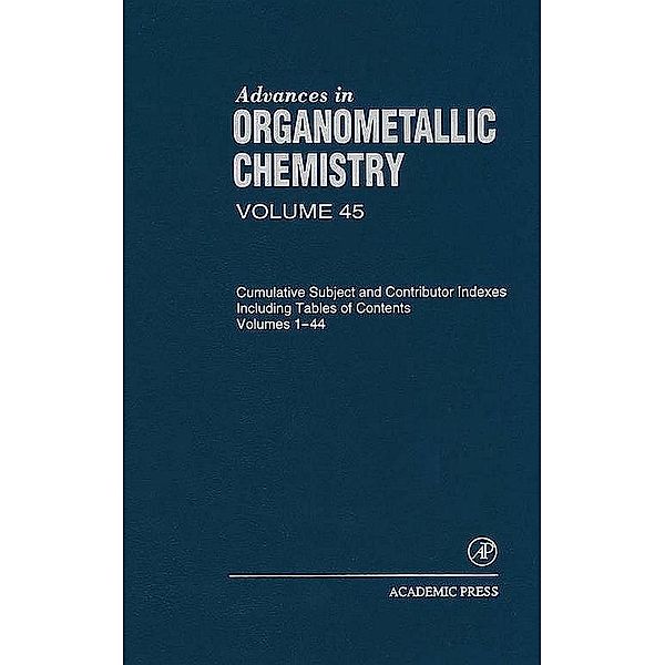 Advances in Organometallic Chemistry