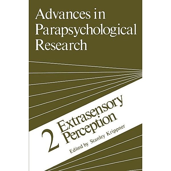 Advances in Parapsychological Research / Advances in Parapsychological Research Bd.2