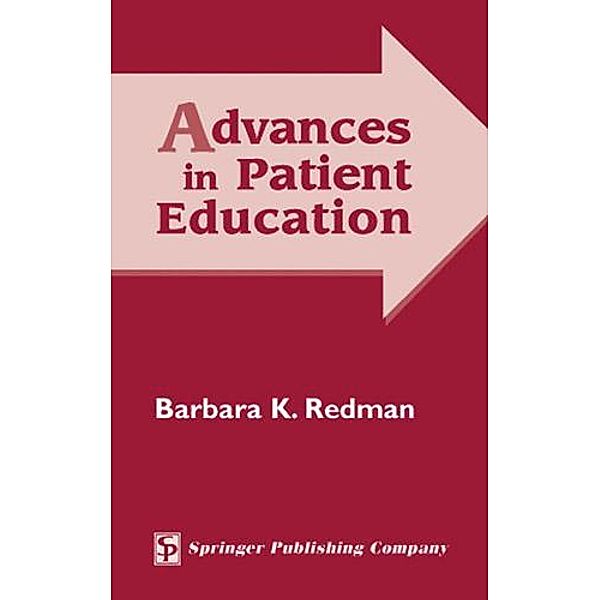 Advances in Patient Education, Barbara K. Redman