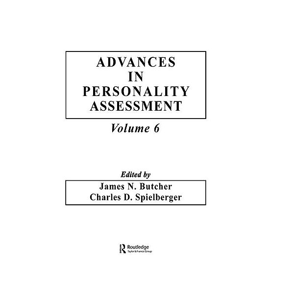 Advances in Personality Assessment