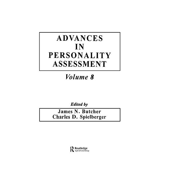 Advances in Personality Assessment