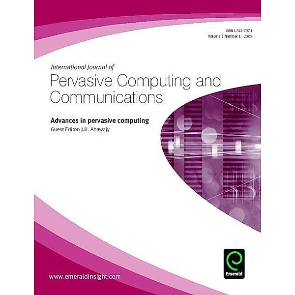 Advances in Pervasive Computing