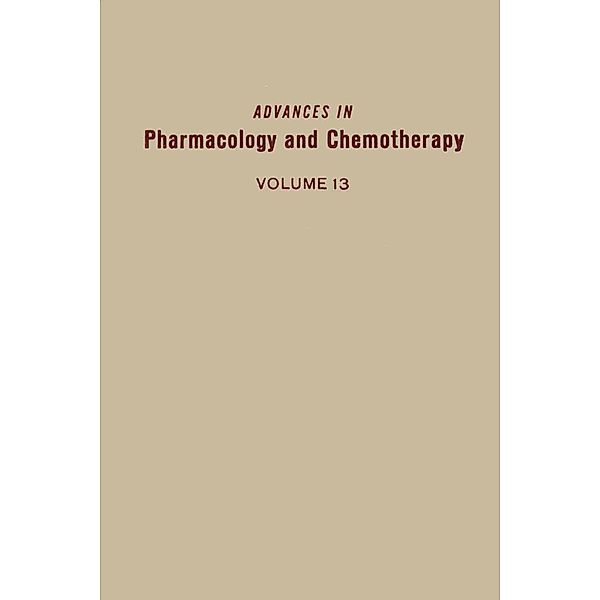 Advances in Pharmacology and Chemotherapy