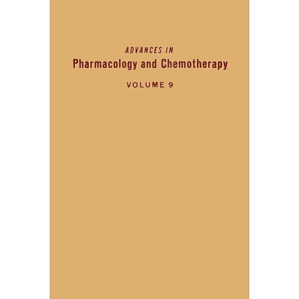 Advances in Pharmacology and Chemotherapy