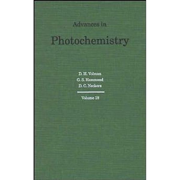 Advances in Photochemistry, Volume 18 / Advances in Photochemistry Bd.18