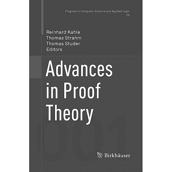 Advances in Proof Theory