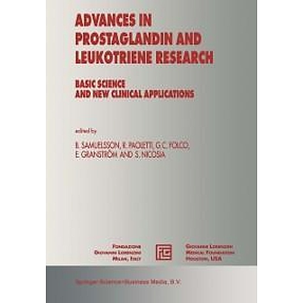Advances in Prostaglandin and Leukotriene Research / Medical Science Symposia Series Bd.16