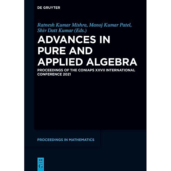 Advances in Pure and Applied Algebra / De Gruyter Proceedings in Mathematics