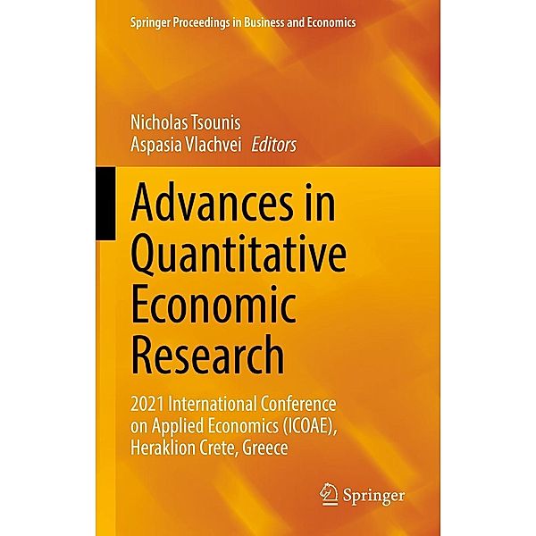 Advances in Quantitative Economic Research / Springer Proceedings in Business and Economics