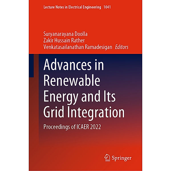 Advances in Renewable Energy and Its Grid Integration