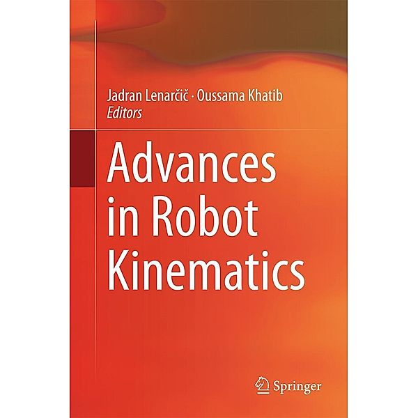 Advances in Robot Kinematics