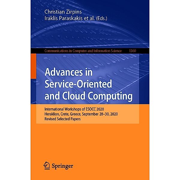 Advances in Service-Oriented and Cloud Computing / Communications in Computer and Information Science Bd.1360