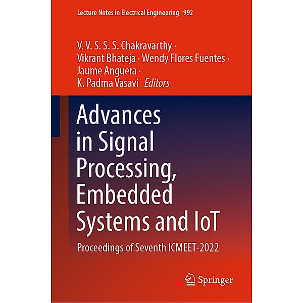 Advances in Signal Processing, Embedded Systems and IoT