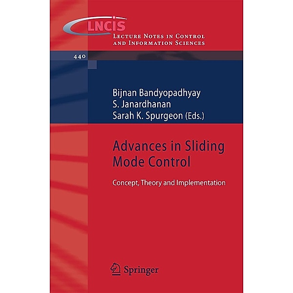 Advances in Sliding Mode Control / Lecture Notes in Control and Information Sciences Bd.440