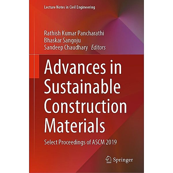 Advances in Sustainable Construction Materials / Lecture Notes in Civil Engineering Bd.68