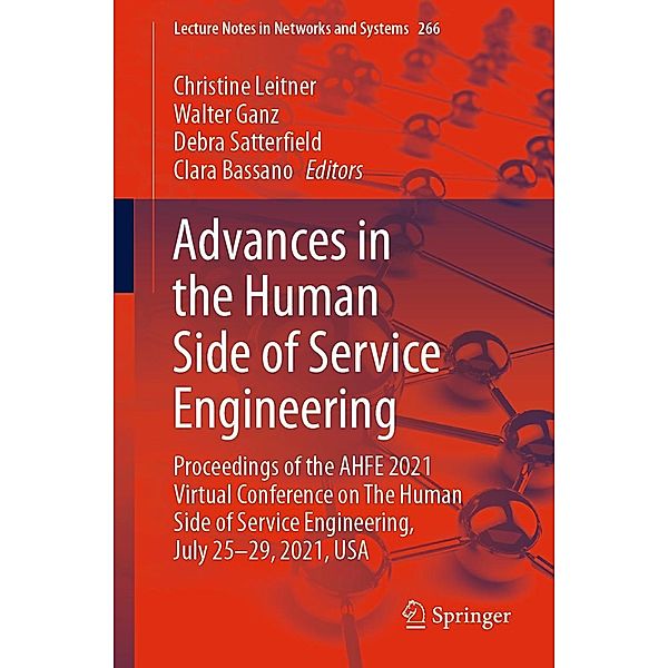 Advances in the Human Side of Service Engineering / Lecture Notes in Networks and Systems Bd.266