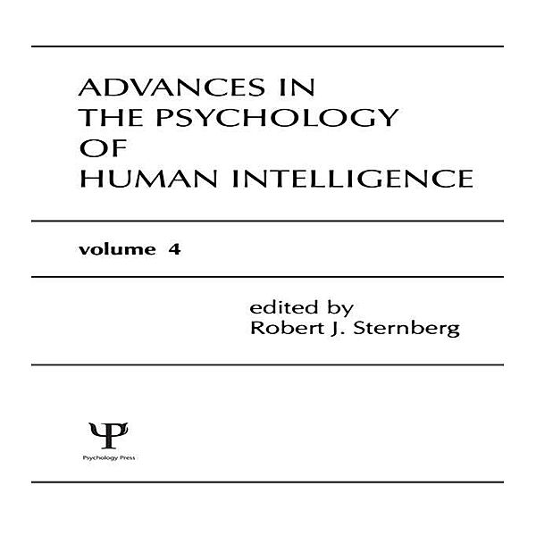 Advances in the Psychology of Human Intelligence