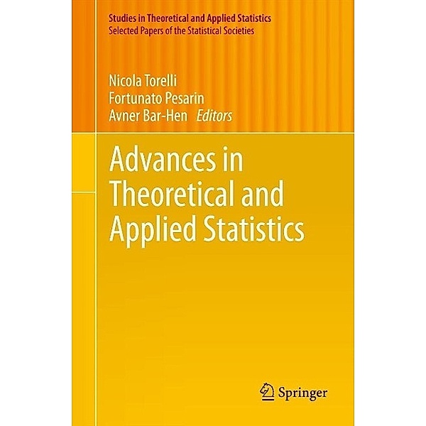 Advances in Theoretical and Applied Statistics / Studies in Theoretical and Applied Statistics