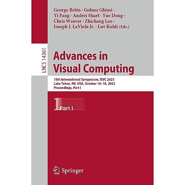 Advances in Visual Computing / Lecture Notes in Computer Science Bd.14361