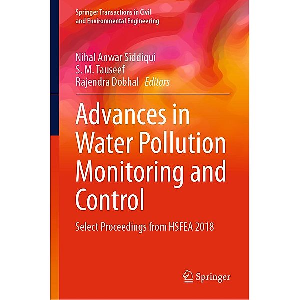 Advances in Water Pollution Monitoring and Control / Springer Transactions in Civil and Environmental Engineering