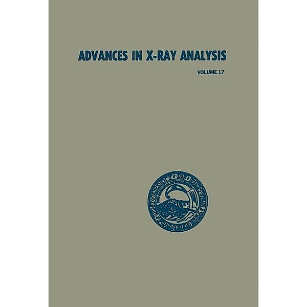 Advances in X-Ray Analysis