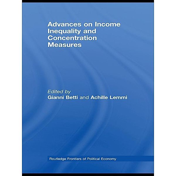 Advances on Income Inequality and Concentration Measures