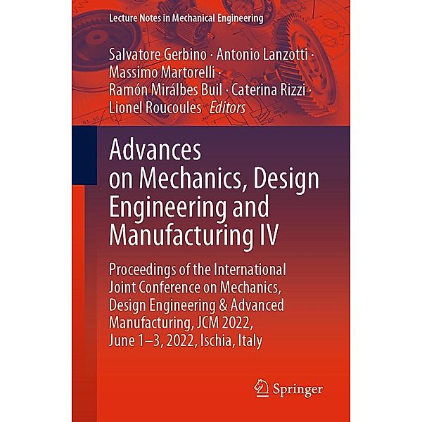 Advances on Mechanics, Design Engineering and Manufacturing IV / Lecture Notes in Mechanical Engineering