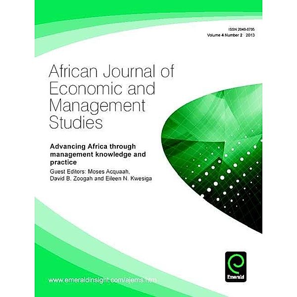 Advancing Africa through Management Knowledge and Practice