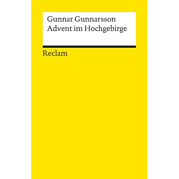 Advent im Hochgebirge, Gunnar Gunnarsson