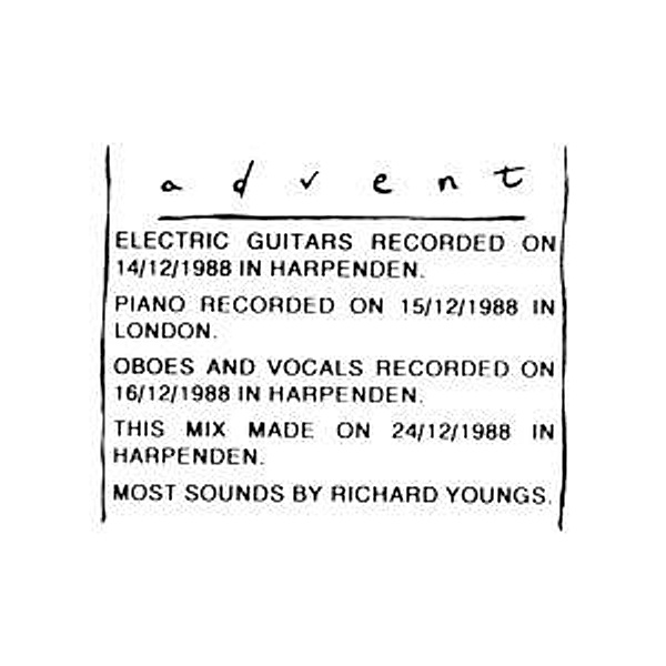 Advent (Vinyl), Richard Youngs