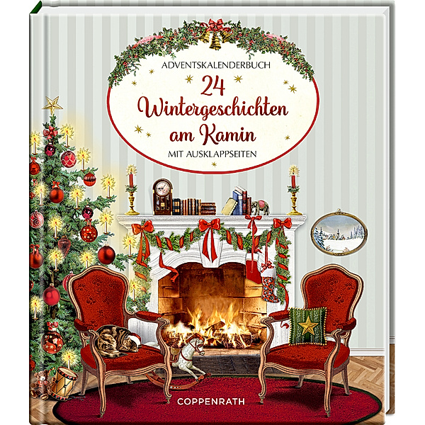 Adventskalender / 24 Wintergeschichten am Kamin, Gitta Edelmann, Regine Kölpin