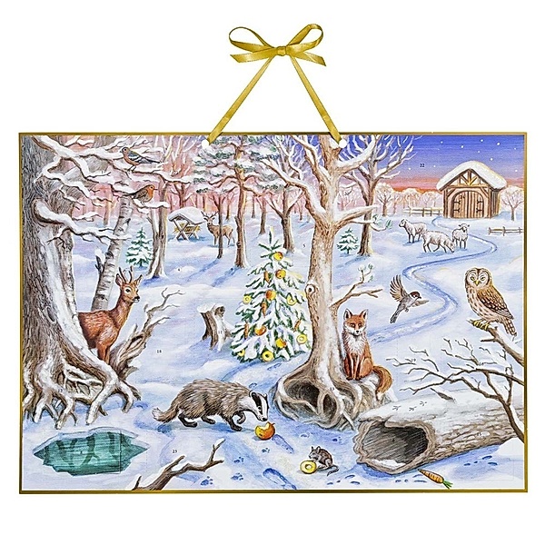 Adventskalender - Adventskalender »Unsere Tiere im Winterwald«