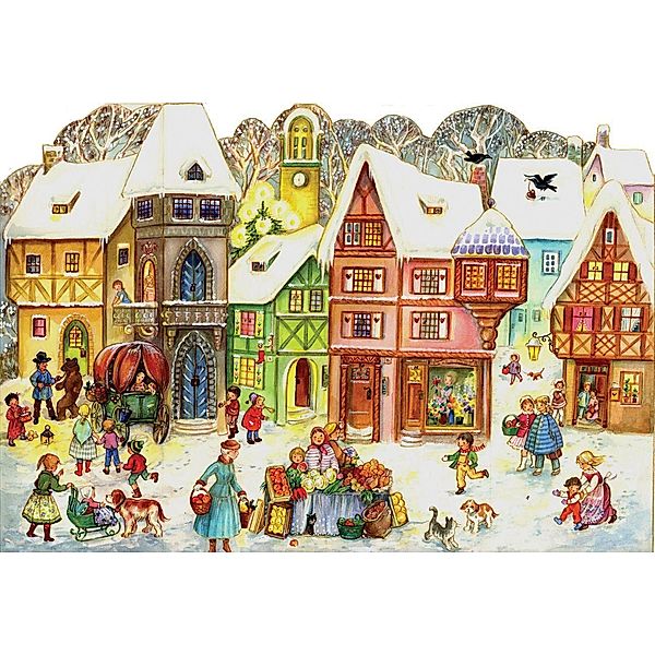 Adventskalender Auf dem Marktplatz, Anita Rahlweß