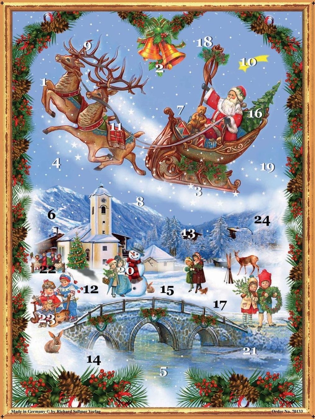 Adventskalender Der Nikolaus kommt - Kalender bei Weltbild.de