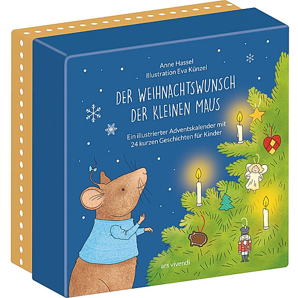 Adventskalender - Der Weihnachtswunsch der kleinen Maus (Neuauflage), Anne Hassel