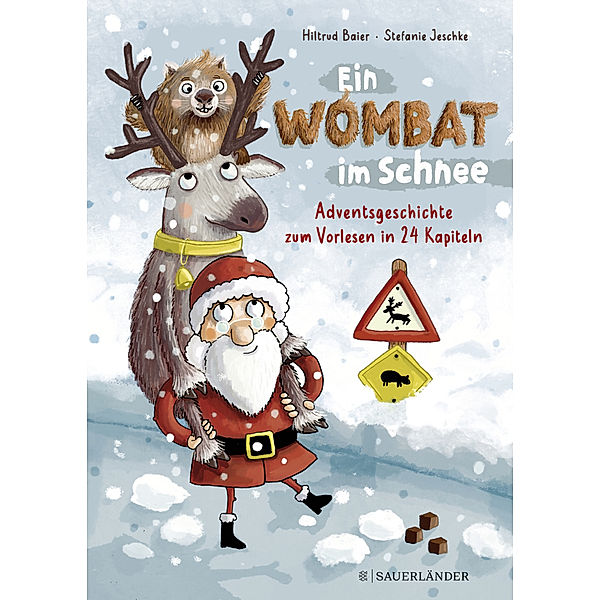 Adventskalender / Ein Wombat im Schnee. Adventsgeschichte zum Vorlesen in 24 Kapiteln, Hiltrud Baier