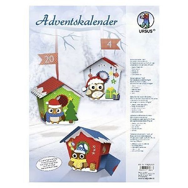 Adventskalender Eule, Geschenkboxen, URSUS®