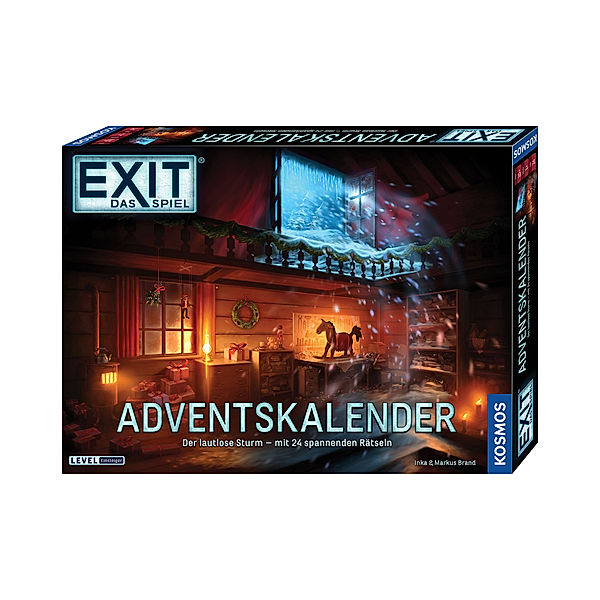 KOSMOS Adventskalender EXIT ADVENTSKALENDER 2022, Inka Brand, Brand Markus