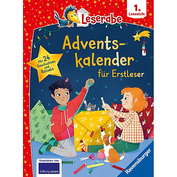 Adventskalender für Erstleser - lesen lernen mit dem Leserabe - Erstlesebuch - Kinderbuch ab 6 Jahren - Lesen lernen 1. Klasse Jungen und Mädchen (Leserabe 1. Klasse), Anja Kiel, Doris Arend, Katja Volk, Maja Von Vogel, Tino, Judith Allert, Inge Meyer-Dietrich, Ingrid Uebe