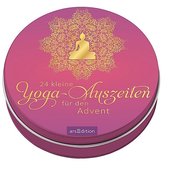 Adventskalender in der Dose. 24 kleine Yoga-Auszeiten für den Advent