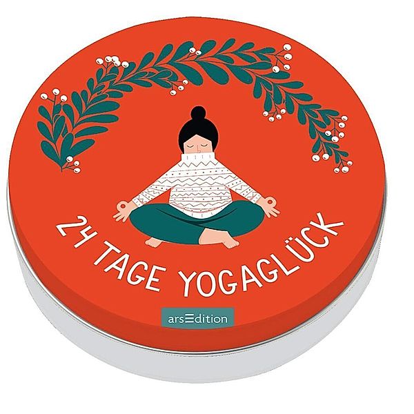 Adventskalender in der Dose. 24 Tage Yogaglück