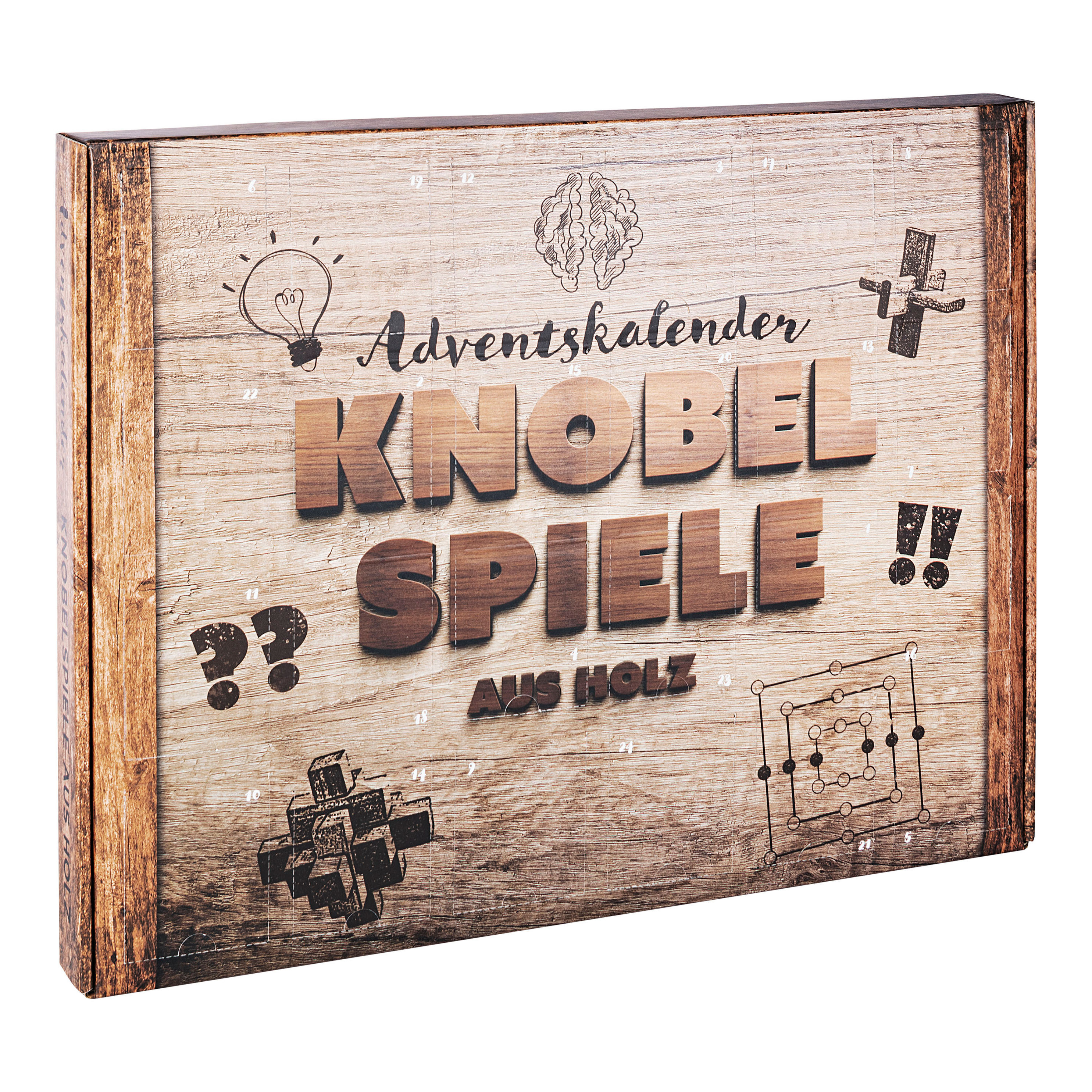 Adventskalender Knobelspiele Holz - Kalender bei Weltbild.ch