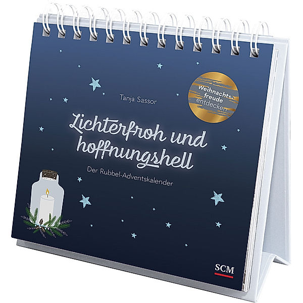 Adventskalender / Lichterfroh und hoffnungshell, Tanja Sassor