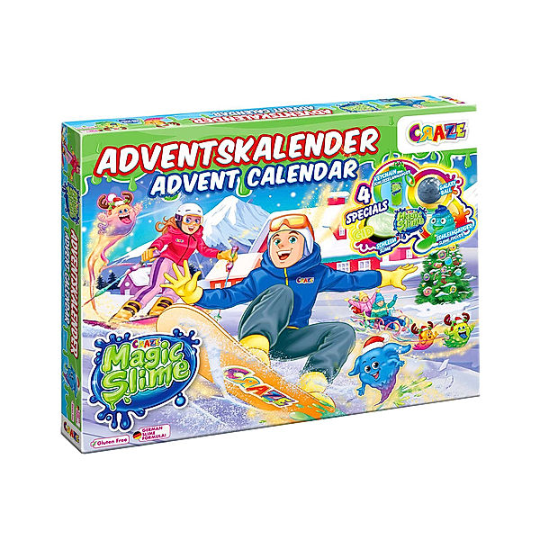 Craze Adventskalender Magic Slime 2023 von CRAZE