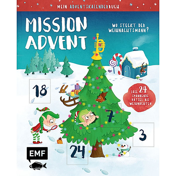 Adventskalender / Mein Adventskalender-Buch: Mission Advent