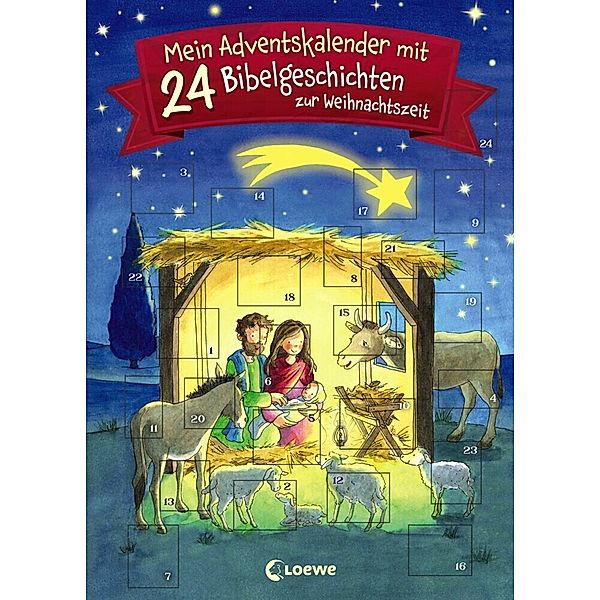 Adventskalender / Mein Adventskalender mit 24 Bibelgeschichten zur Weihnachtszeit, Amelie Benn